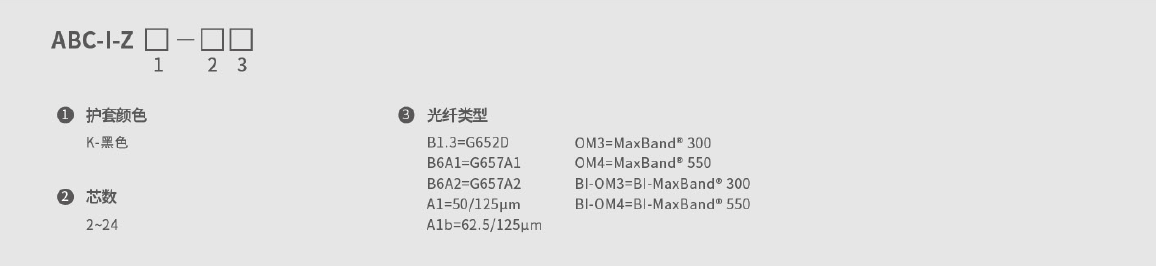 接入光缆 (ABC-I) 接入光缆 (ABC-I)
