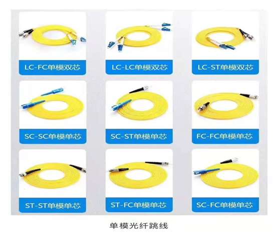 光纤跳线及尾纤