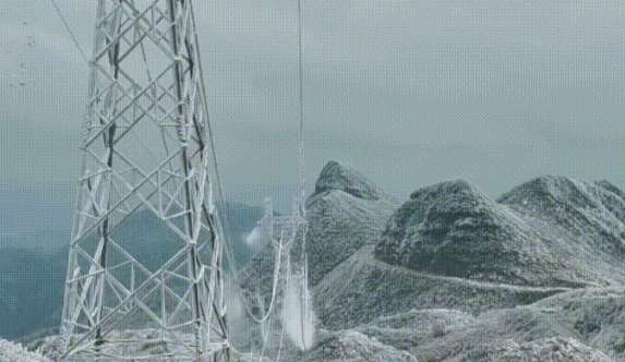 光电复合缆厂家：高山电线被冰冻怎么办？